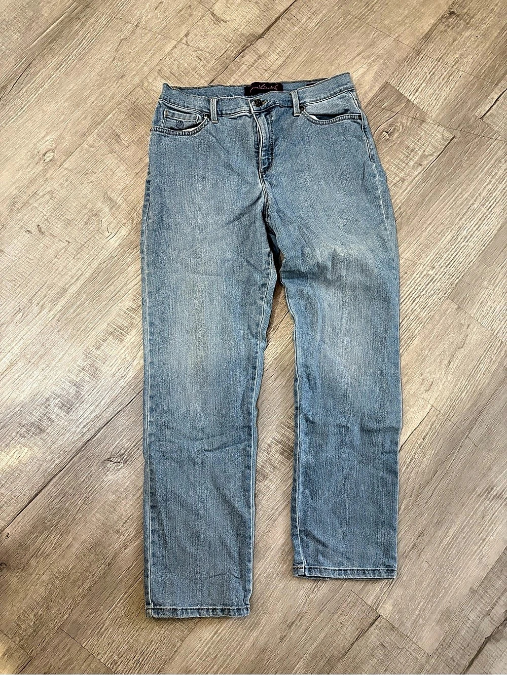 Gloria Vanderbilt Amanda Classic High-Rise Tapered Jeans Blue